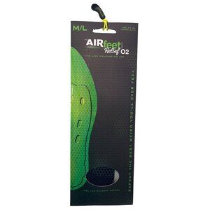 My Airfeet Relief O2 Insoles Medium Large Featherweight Standing Athleisure NEW